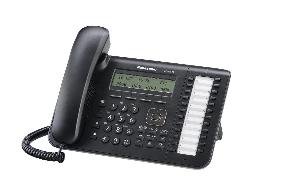 Systémový IP telefon Panasonic KX-NT543