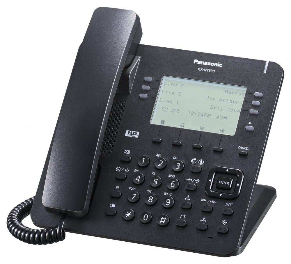 Systémový IP telefon Panasonic KX-NT630